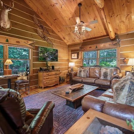 蓝岭Waterfront Mountain Cabin With Hot Tub别墅 外观 照片