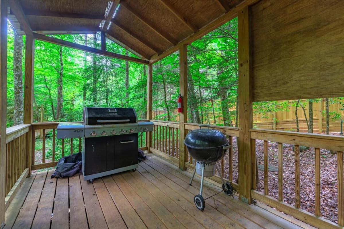 蓝岭Waterfront Mountain Cabin With Hot Tub别墅 外观 照片