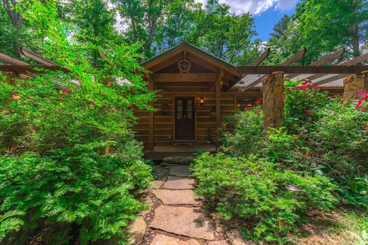 蓝岭Waterfront Mountain Cabin With Hot Tub别墅 外观 照片